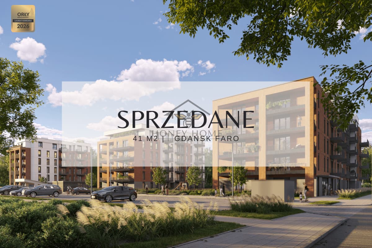 2 pokojowy apartament FARO w centrum Gdańska