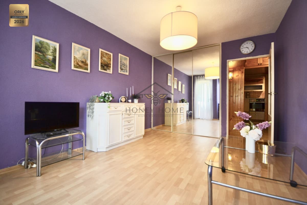 3 pokoje-centrum Witomina-balkon-wysoki parter — zdjęcie 2