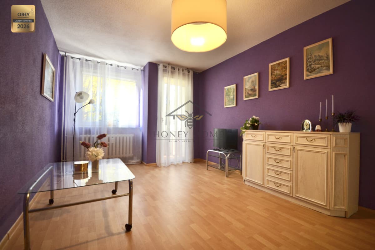 3 pokoje-centrum Witomina-balkon-wysoki parter — zdjęcie 3
