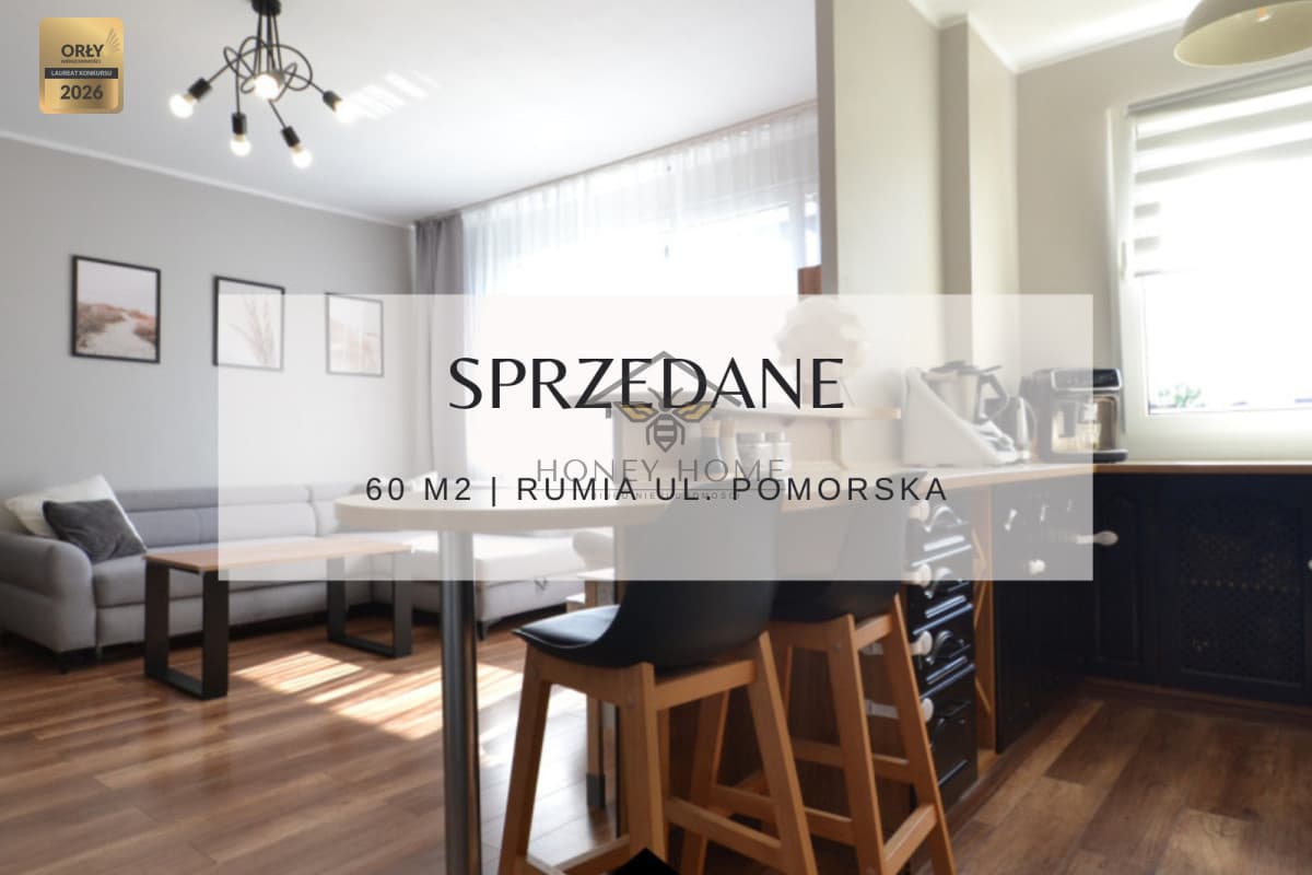 Wyremontowane 3 pokojowe mieszkanie - centrum Rumi