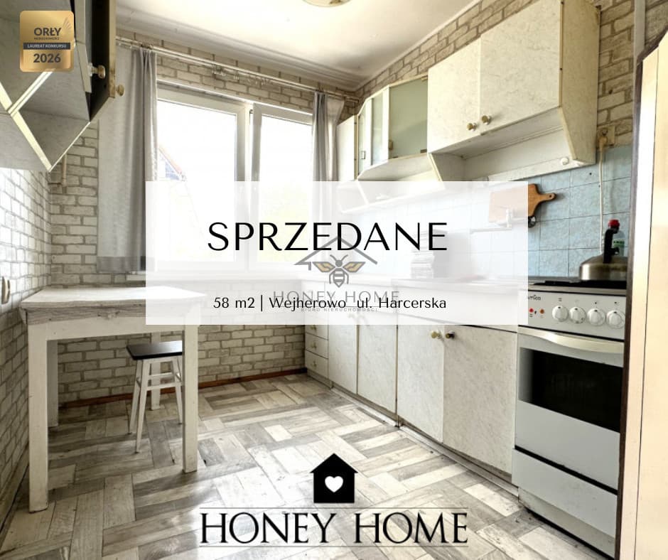 4 pokojowe mieszkanie/ 1 piętro/Centrum Wejherowa