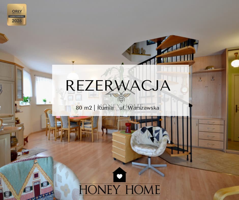 Słoneczne mieszkanie dwupoziomowe! 2 balkony!