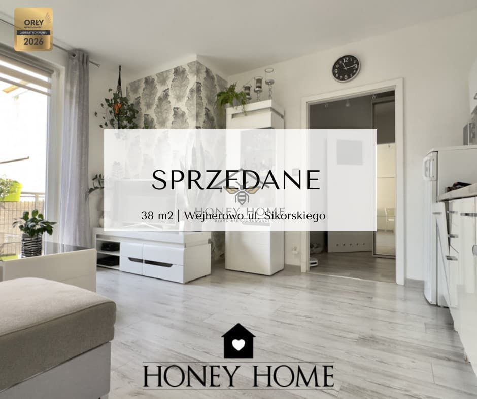 38 m2 przy lesie. Idealne na start lub inwestycje!